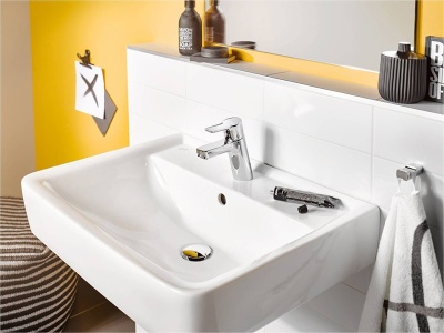 Смеситель для раковины Kludi Pure&Easy 373820565 Хром