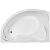 Акриловая ванна Aquanet Jamaica 160x100 без гидромассажа L