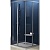 Дверь для душевого уголка Ravak Supernova SRV2-100 S 100x185 14VA0102Z1 профиль Белый стекло прозрачное