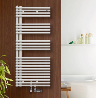 Полотенцесушитель Zehnder Forma Asym LFAR-120-060 Белый правый