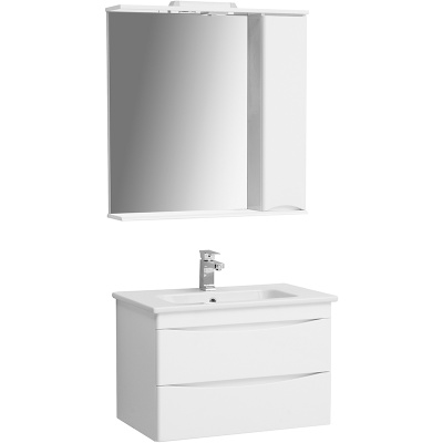 Тумба под раковину San Star Smile 60 157.1-1.5.1. подвесная Белая