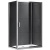 Душевой уголок Gemy S30191E-A100 130х100 профиль Хром стекло прозрачное