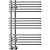 Водяной полотенцесушитель Ravak Style 52х80 X04000083671 Хром