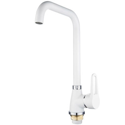 Смеситель для кухни Ростовская Мануфактура Сантехники SL77W-017F-1 Белый