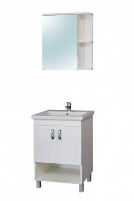 Зеркальный шкаф Cerutti SPA Верона 60 6557 Белый