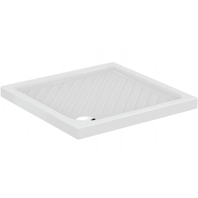 Керамический поддон для душа Vidima Fresh 90x90 с антискользящим покрытием