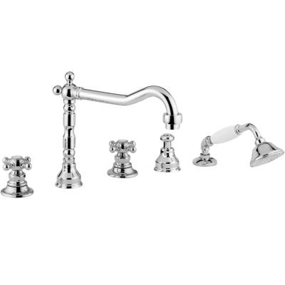 Смеситель на борт ванны Migliore Arcadia ML.ARC-8380 Хром