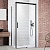 Дверь душевого уголка Radaway Idea Black KDJ 160 R профиль Черный стекло прозрачное