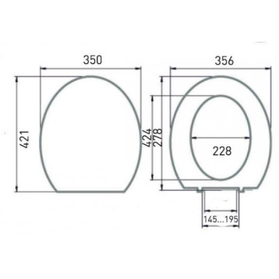 Сиденье для унитаза Roca Mateo ZRU9302815 Белая без микролифта