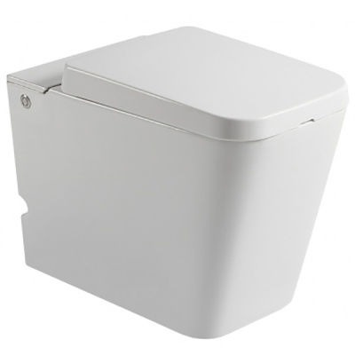 Унитаз Cerutti SPA B-370B 7269 с импульсным смывом приставной с сиденьем Микролифт