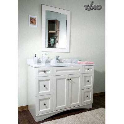 Комплект мебели для ванной Timo Modern 122 Т-19712CWhite Белый