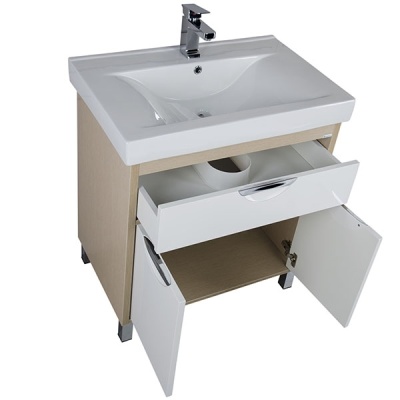 Тумба под раковину Aquanet Гретта 70 239402 Дуб светлый