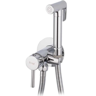 Гигиенический душ со смесителем Frap F7505-2 Хром