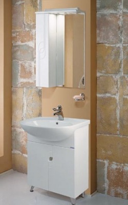 Зеркало со шкафом Акватон Панда 50 1A007402PD01L L