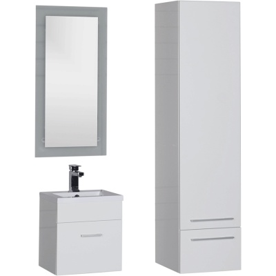 Комплект мебели для ванной Aquanet Нота 40 231063 подвесной Белый