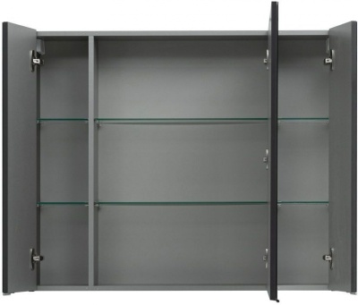 Зеркальный шкаф Aquanet Алвита 100 240113 Серый антрацит