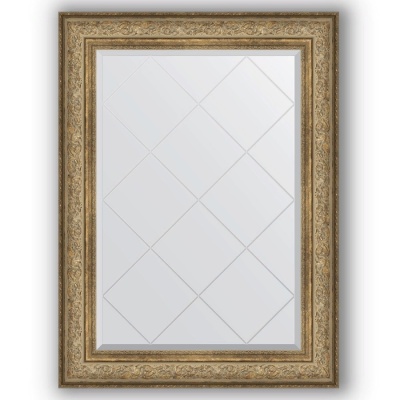 Зеркало Evoform Exclusive-G 108х80 Виньетка античная бронза