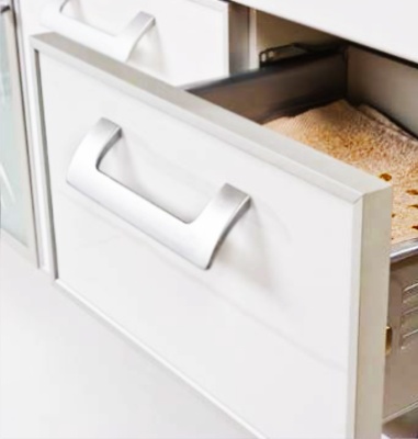 Тумба под раковину Акватон Сайгон 85 1A105701SA010 белая глянцевая/профиль алюмининий