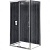 Душевой уголок BelBagno UNO-195-AH-1-120/90-C-Cr 120x90 профиль Хром стекло прозрачное