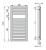 Полотенцесушитель Zehnder Metropolitan Spa MET-120-050 Белый