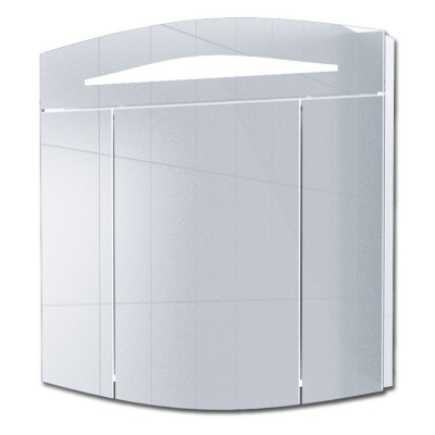 Зеркальный шкаф Alvaro Banos Alma 80 с подсветкой Белый