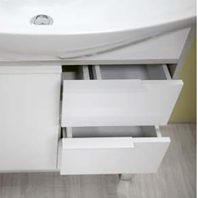 Тумба под раковину Акватон Рико 65 1A213301RIB90 Белый Ясень фабрик