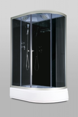 Душевая кабина Parly Classic CM120L 120х215 профиль Сатин стекло тонированное