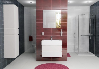 Тумба под умывальник Astra Form Рубин 90 белая