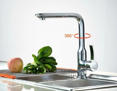 Смеситель для кухни Frap F4076 Хром