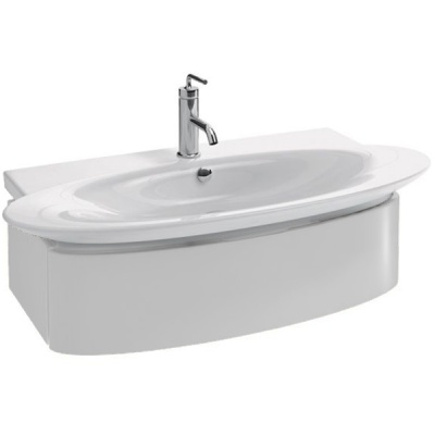 Тумба под раковину Jacob Delafon Presquile 100 EB1100-G1C подвесная Белая глянцевая