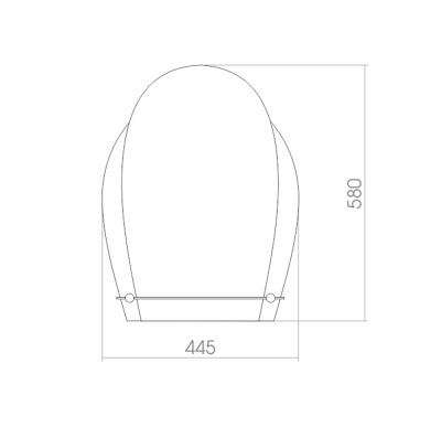 Зеркало Mixline Комфорт Дельфин 45 525006 с полкой