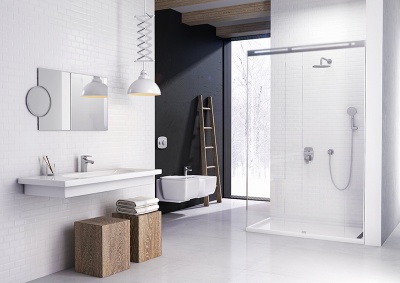 Верхний душ Webert Comfort AC0398 Хром с лейкой из PVC