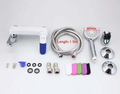 Смеситель для ванны Frap F3234 Белый Хром