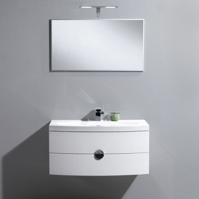 Тумба под раковину BelBagno Senso 62 подвесная Bianco Lucido