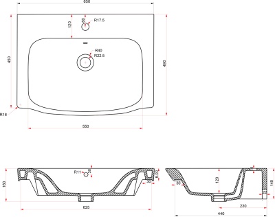 Тумба под раковину AM.PM Like 65 M80FHX0652WG подвесная Белая