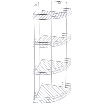 Полка корзина Fora 44121 угловая Хром