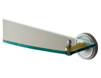 Полка Devon&Devon Dorothy DOR410OT Белый/золото