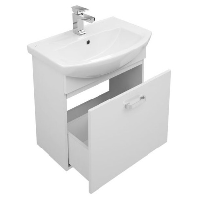 Тумба под раковину Aquanet Ирис 65 198382 Белая