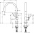 Смеситель для кухни Hansgrohe Talis M54 72804000 Хром
