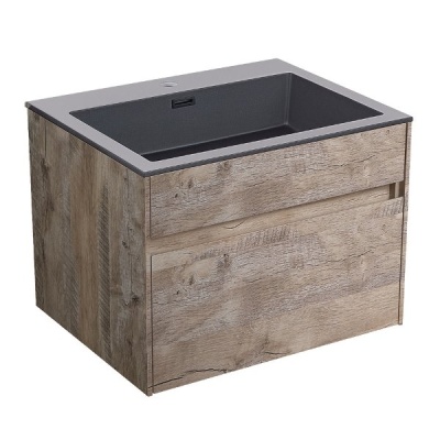 Тумба под раковину Vincea Chiara VMC-1C600NW подвесная N.Wood