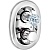 Смеситель для душа Kludi Adlon 5172005G5 с термостатом Хром