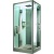 Душевая кабина Orans SR-89101S L white 100x100 с баней профиль Белый задние стенки Белые