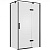 Душевой уголок Bravat Black Line 80x120 BS120.3113AB профиль Черный стекло прозрачное