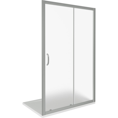 Душевая дверь в нишу Good Door Infinity WTW-160-G-CH 160 профиль Хром стекло матовое