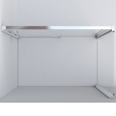 Душевой уголок Vincea Lugano 120х90 VSR-1L9012CL профиль Хром стекло прозрачное