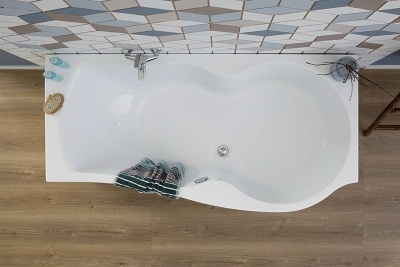 Акриловая ванна Aquanet Nicol 170x85 R 203514 без гидромассажа