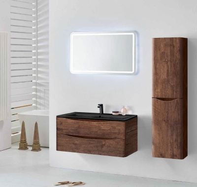 Тумба под раковину Vincea Roberta VMC-1R100RW подвесная R.Wood