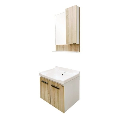 Зеркало со шкафом Comforty Рига 60 4142211 Дуб сонома