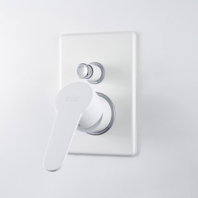 Смеситель для душа Webert Sax Evolution SE860101740 Белый матовый