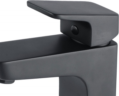 Смеситель для раковины Aquanet Gotic AF440-10B Черный